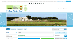 Desktop Screenshot of comune.salicesalentino.le.it